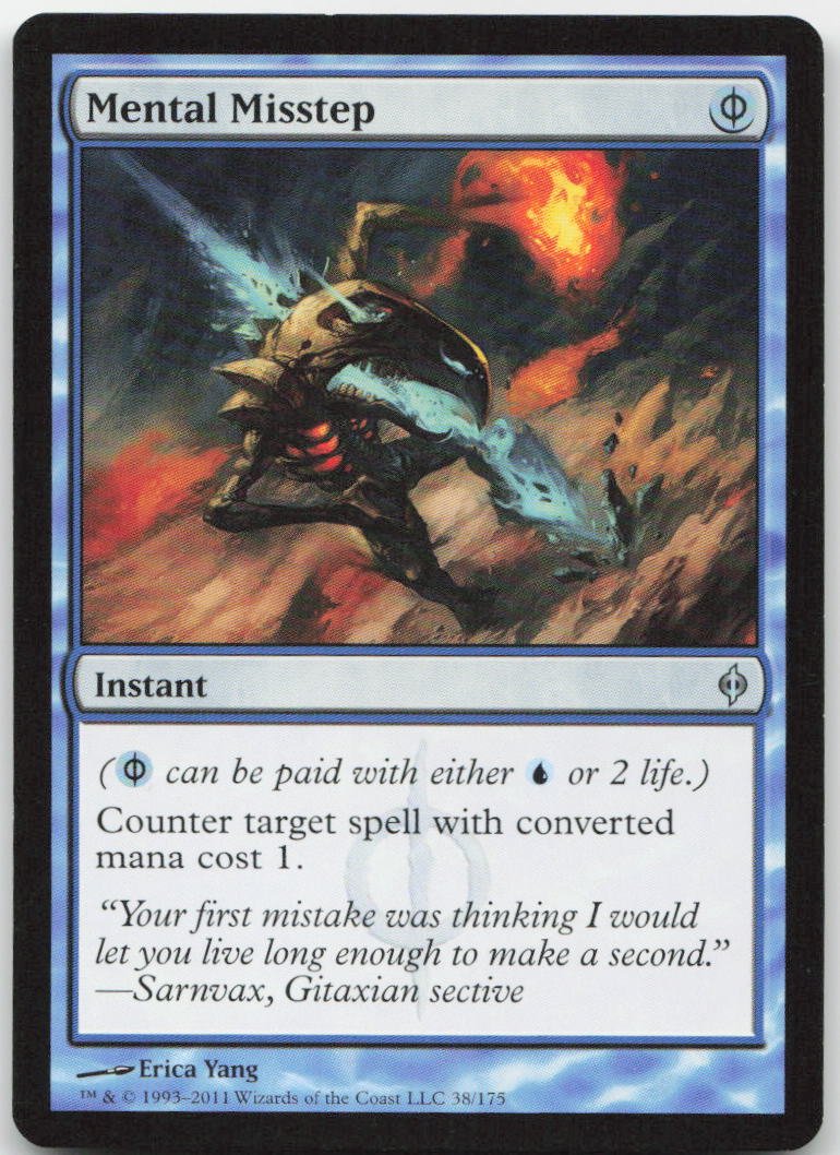 Mental Misstep U New Phyrexia 38 NM