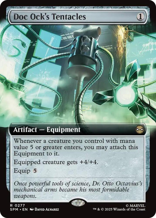 Doc Ock's Tentacles (Extended Art) 277 Rare Marvel's Spider-Man NM/M