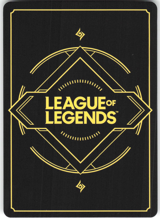 Yasuo - Unforgiven (Signature) Showcase Origins 305*/298 NM (Back)