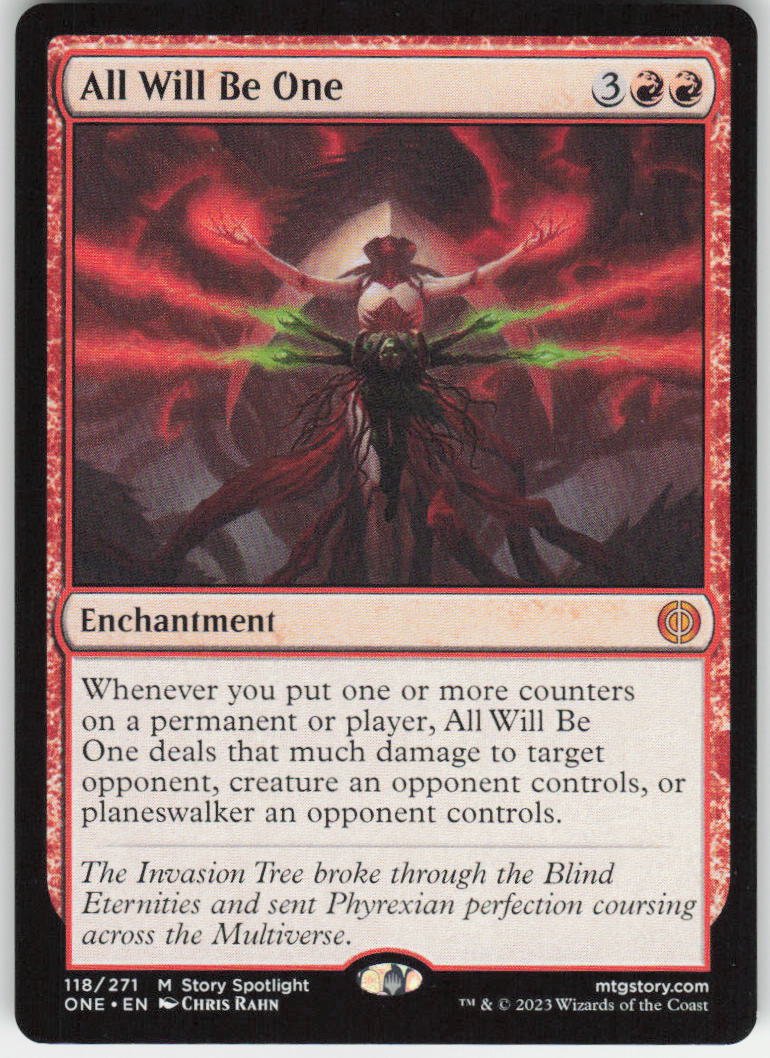 All Will Be One M Phyrexia: All Will Be One 118 NM