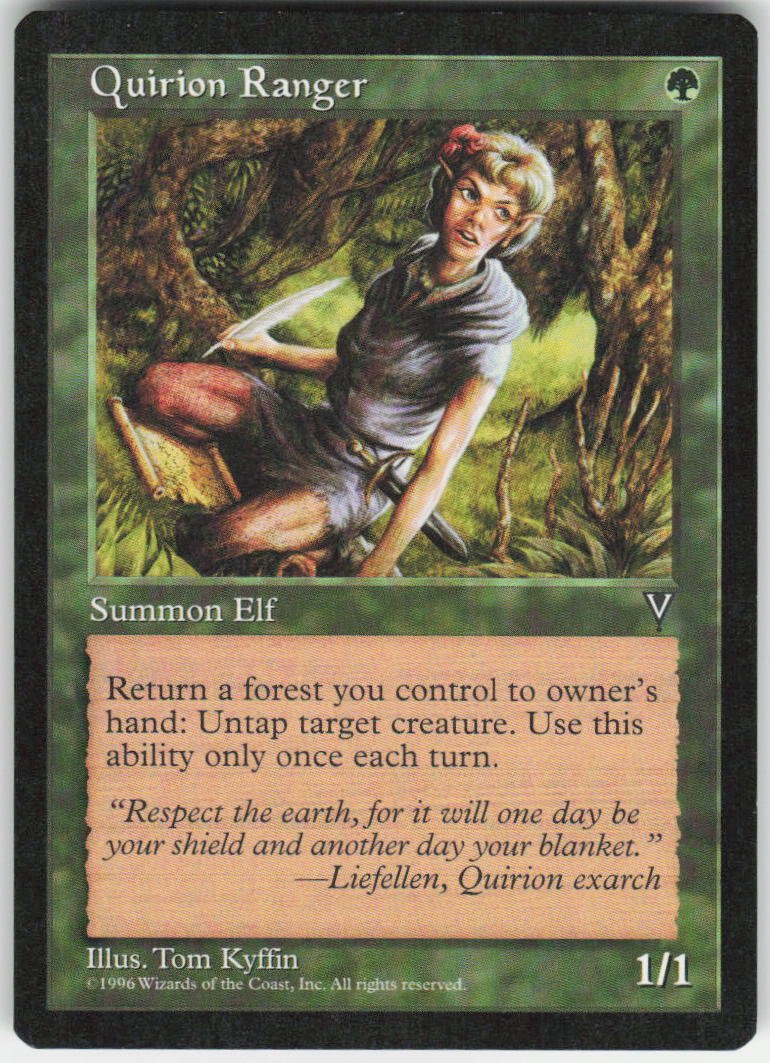 Quirion Ranger C The List Reprints  NM