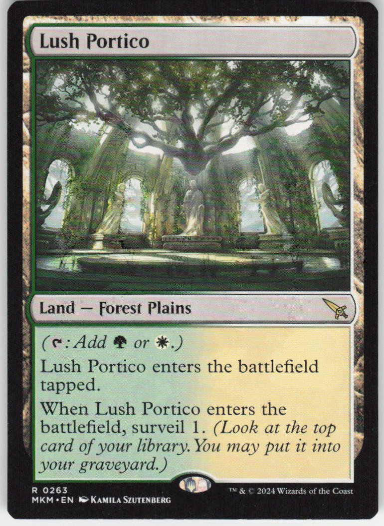 Lush Portico R Murders at Karlov Manor 263 NM