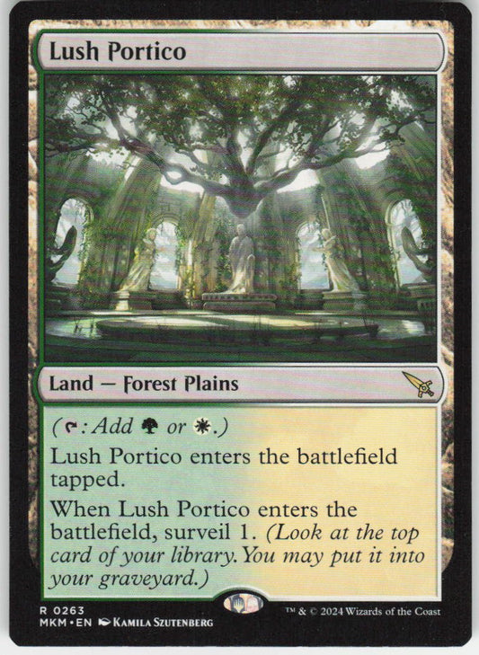 Lush Portico R Murders at Karlov Manor 263 NM