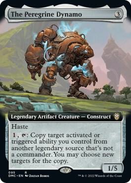 The Peregrine Dynamo (Extended Art) 95 Rare Commander: Dominaria United NM/M