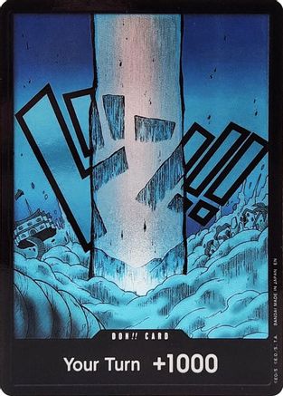 DON!! Card (Enel Lightning) (Double Pack Set Vol. 10) Adventure on Kami's Island NM/M