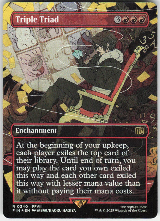 Triple Triad (Borderless) R FINAL FANTASY 340 NM