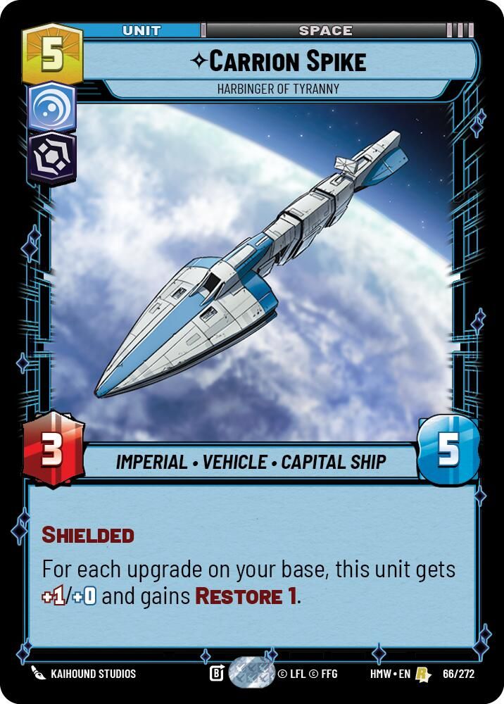 Carrion Spike - Harbinger of Tyranny 66/272 Rare Homeworlds NM/M