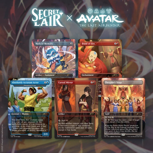 Magic: The Gathering | Secret Lair x Avatar: The Last Airbender | The Ember Island Players