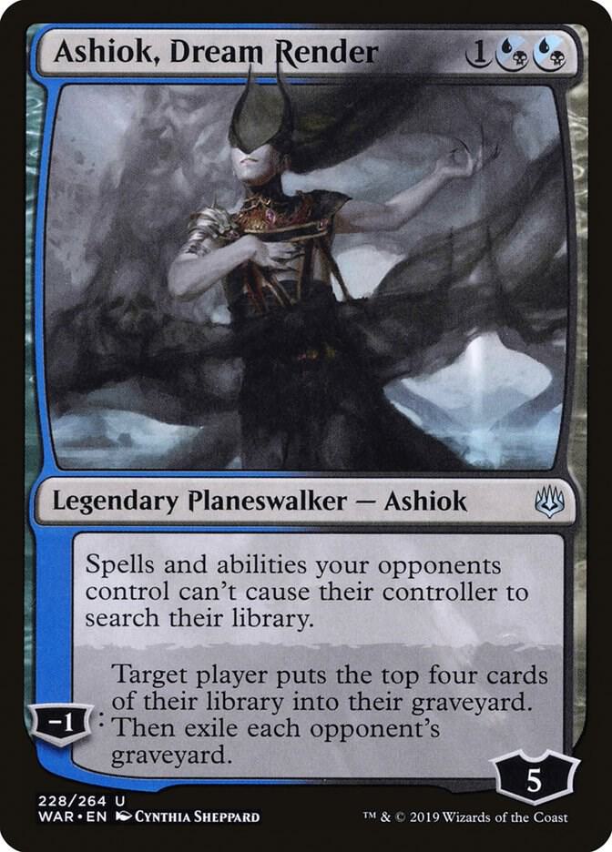 Ashiok, Dream Render 228 Uncommon War of the Spark NM/M