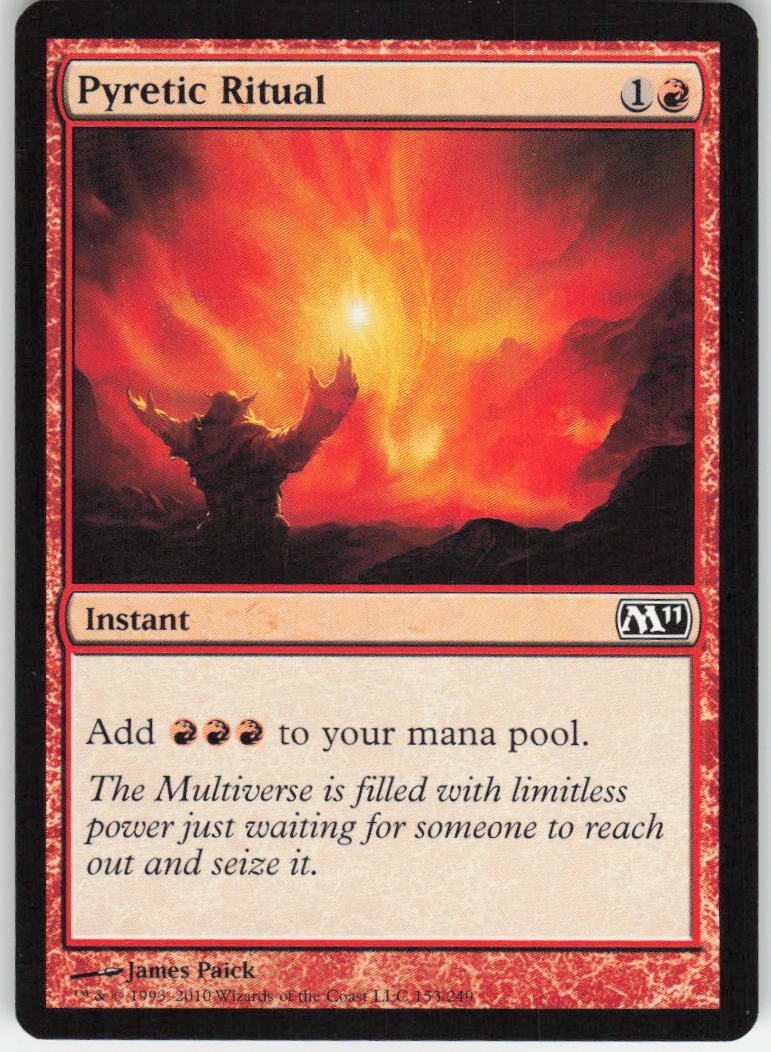 Pyretic Ritual C Magic 2011 (M11) 153 NM