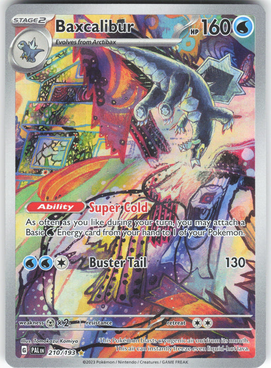 Baxcalibur - Illustration Rare SV02: Paldea Evolved 210/193 NM