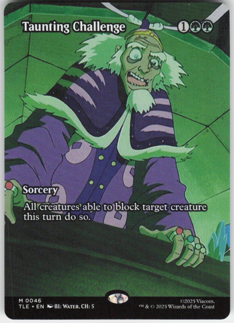 Taunting Challenge (Borderless) M Avatar: The Last Airbender: Eternal-Legal 46 NM