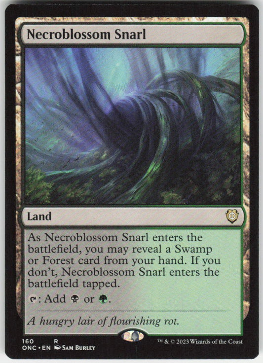 Necroblossom Snarl R Commander: Phyrexia: All Will Be One 160 NM