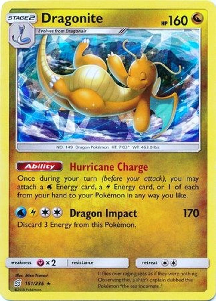 Dragonite (Cracked Ice Holo) 151/236 Holo Rare Deck Exclusives NM/M