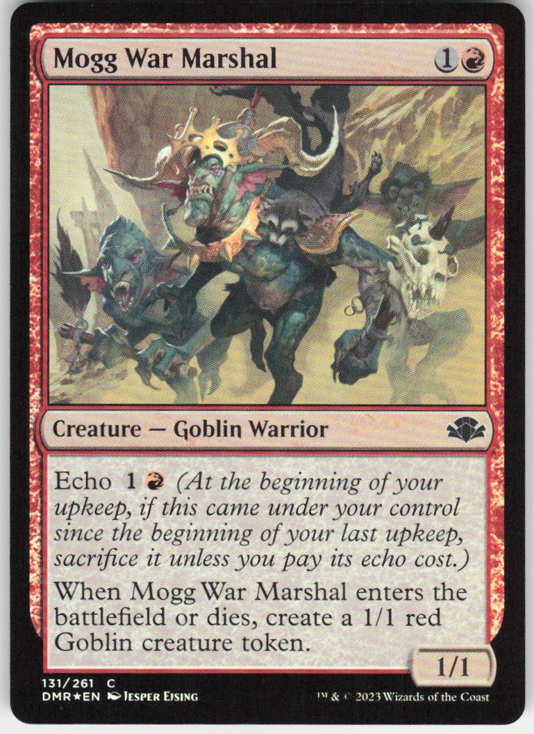 Mogg War Marshal C Dominaria Remastered 131 NM