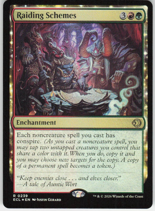 Raiding Schemes (Foil) R Lorwyn Eclipsed 239 NM
