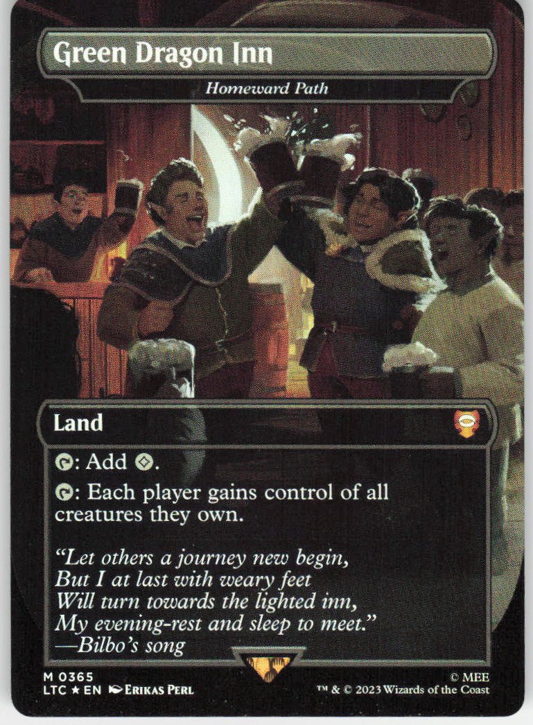 Green Dragon Inn - Homeward Path M Commander: The Lord of the Rings: Tales of Middle-earth 365 NM