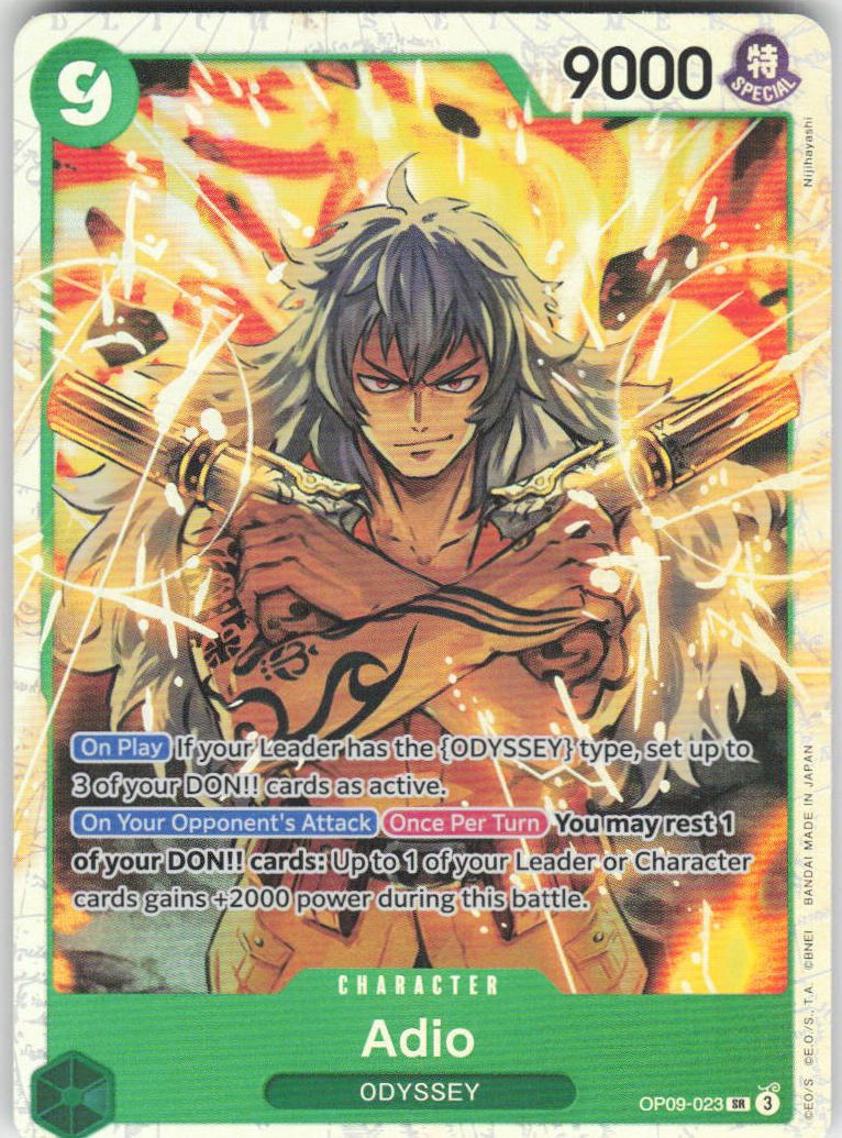 Adio SR Emperors in the New World OP09-023 NM