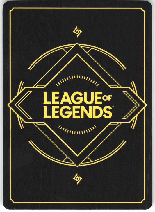 Darius - Hand of Noxus (Overnumbered) Showcase Origins 302/298 NM (Back)