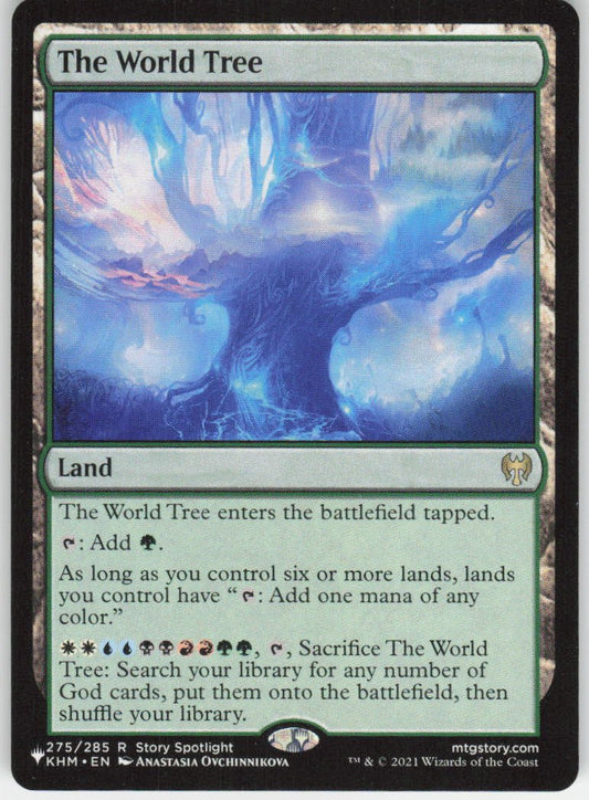 The World Tree R The List Reprints 275/285 NM