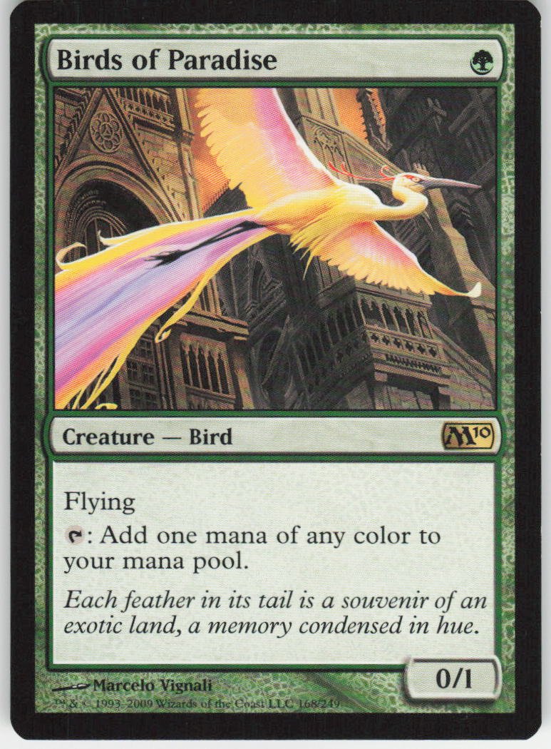Birds of Paradise R Magic 2010 (M10) 168 NM