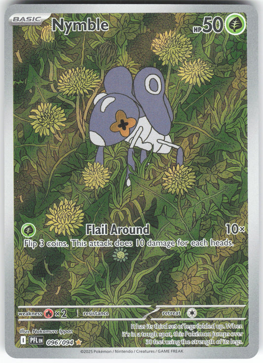 Nymble - Illustration Rare ME02: Phantasmal Flames 096/094 NM