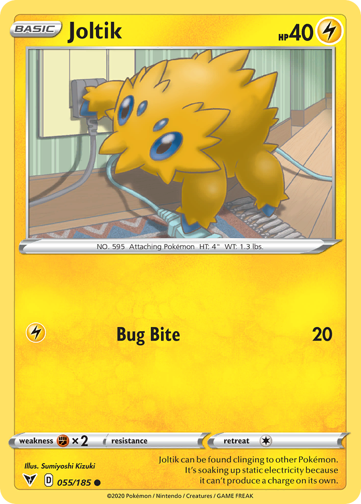 Joltik 055/185 Common Vivid Voltage NM/LP