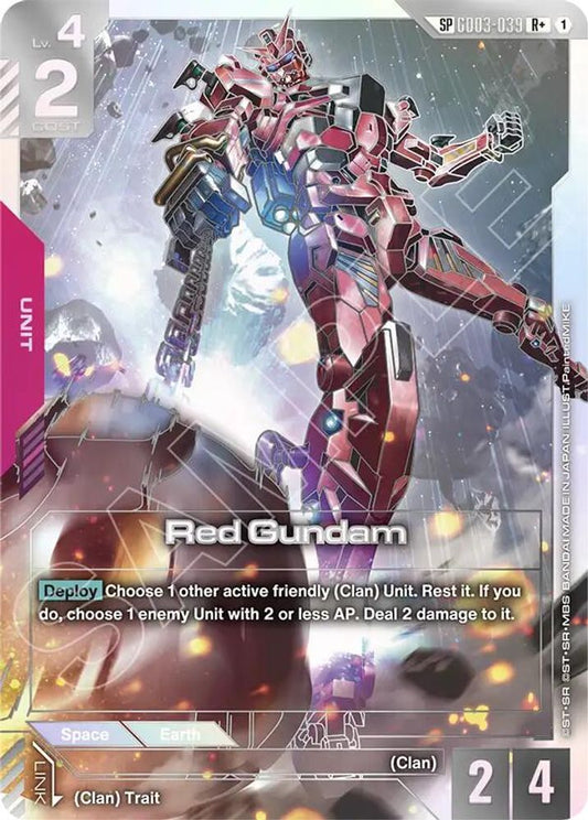 Red Gundam (SP) (R+) GD03-039 R+ Phantom Aria NM/M