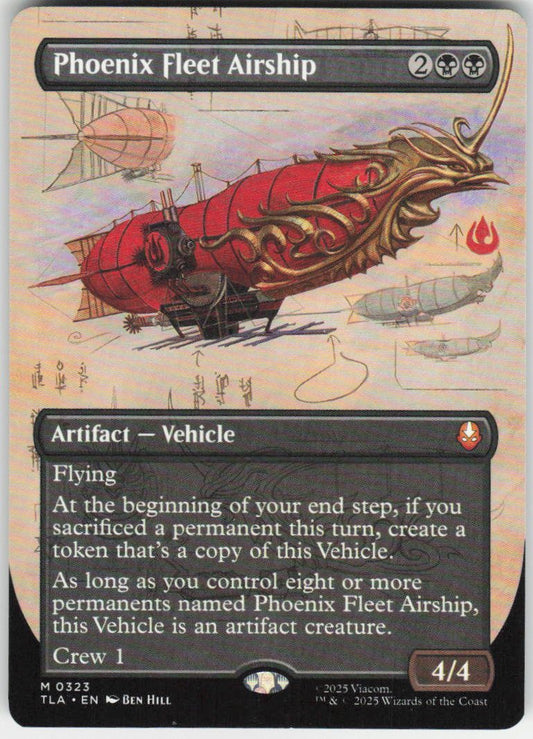 Phoenix Fleet Airship (Borderless) M Avatar: The Last Airbender 323 NM