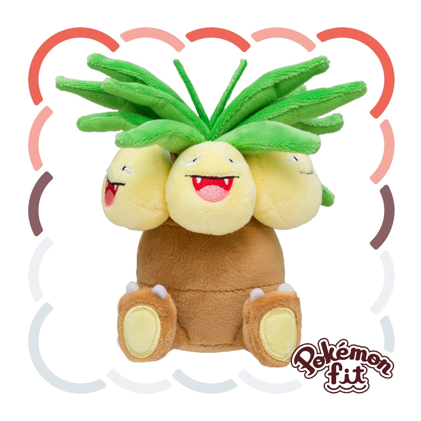 Pokemon Center Exclusive | Pokemon Fit Plush Toy - Exeggutor