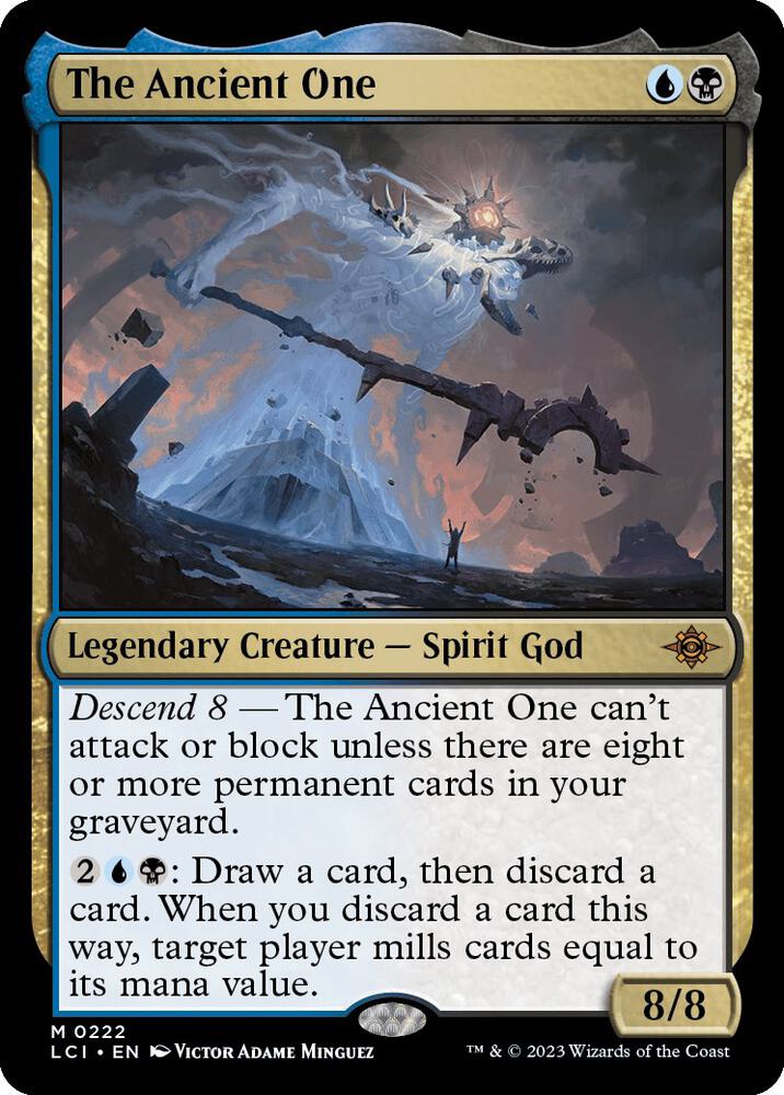 The Ancient One 222 Mythic The Lost Caverns of Ixalan Foil NM/M
