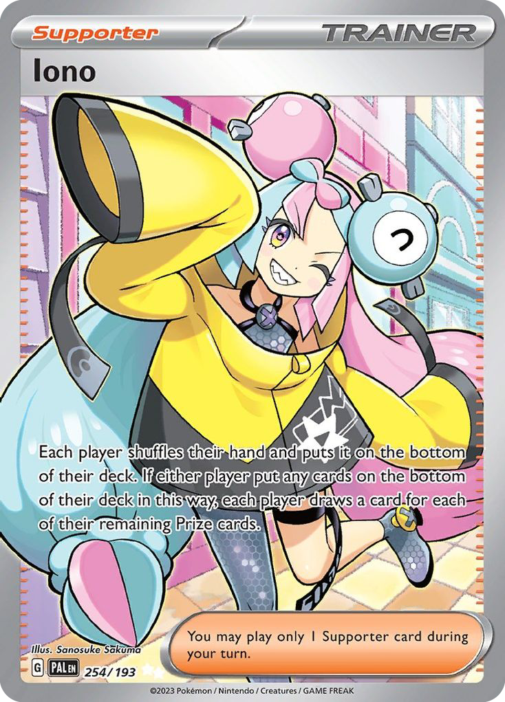 Iono 254/193 Ultra Rare Paldea Evolved NM/M