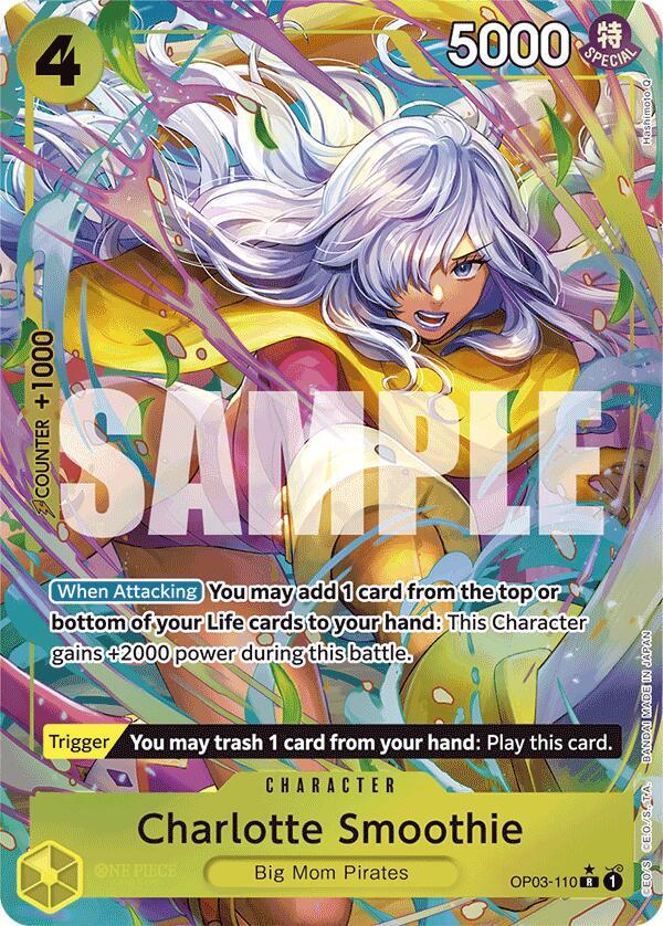 Charlotte Smoothie (Alternate Art) OP03-110 Rare Premium Booster -The Best- NM/M