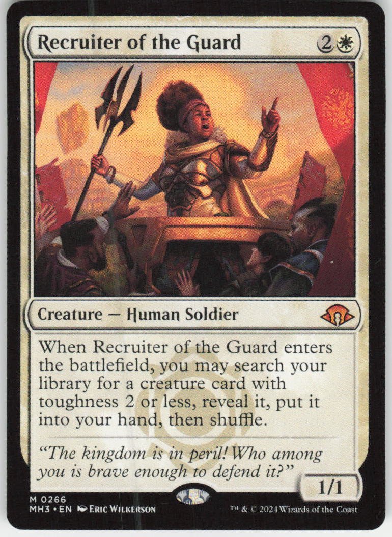 Recruiter of the Guard M Modern Horizons 3 266 NM