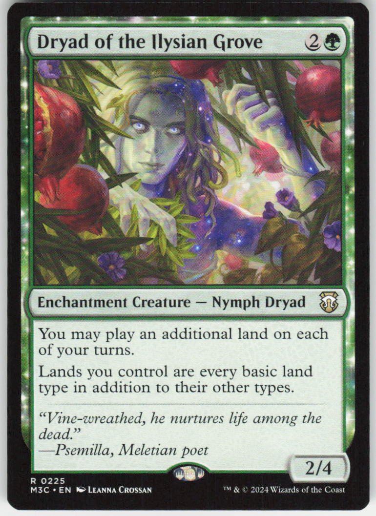 Dryad of the Ilysian Grove R Commander: Modern Horizons 3 225 NM