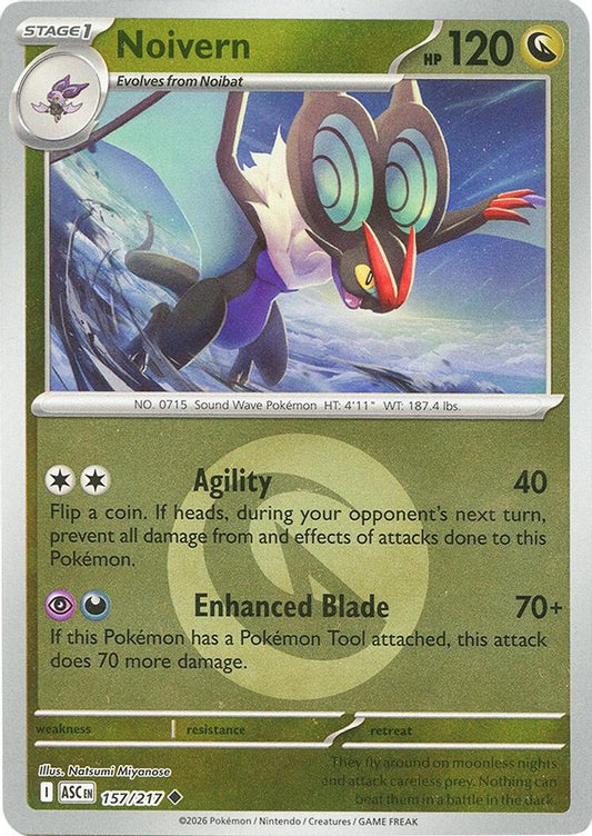 Noivern (Energy Symbol Pattern) 157/217 Reverse Holo Ascended Heroes NM/M