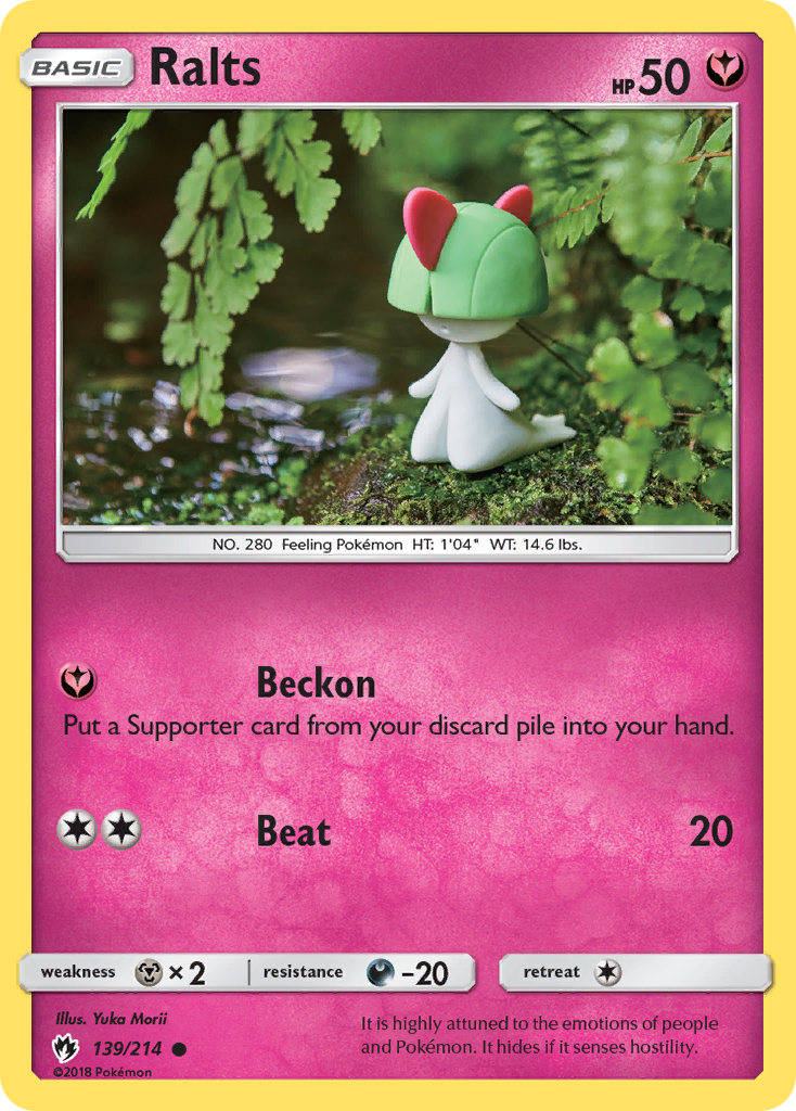 Ralts 139/214 Common Lost Thunder NM/M
