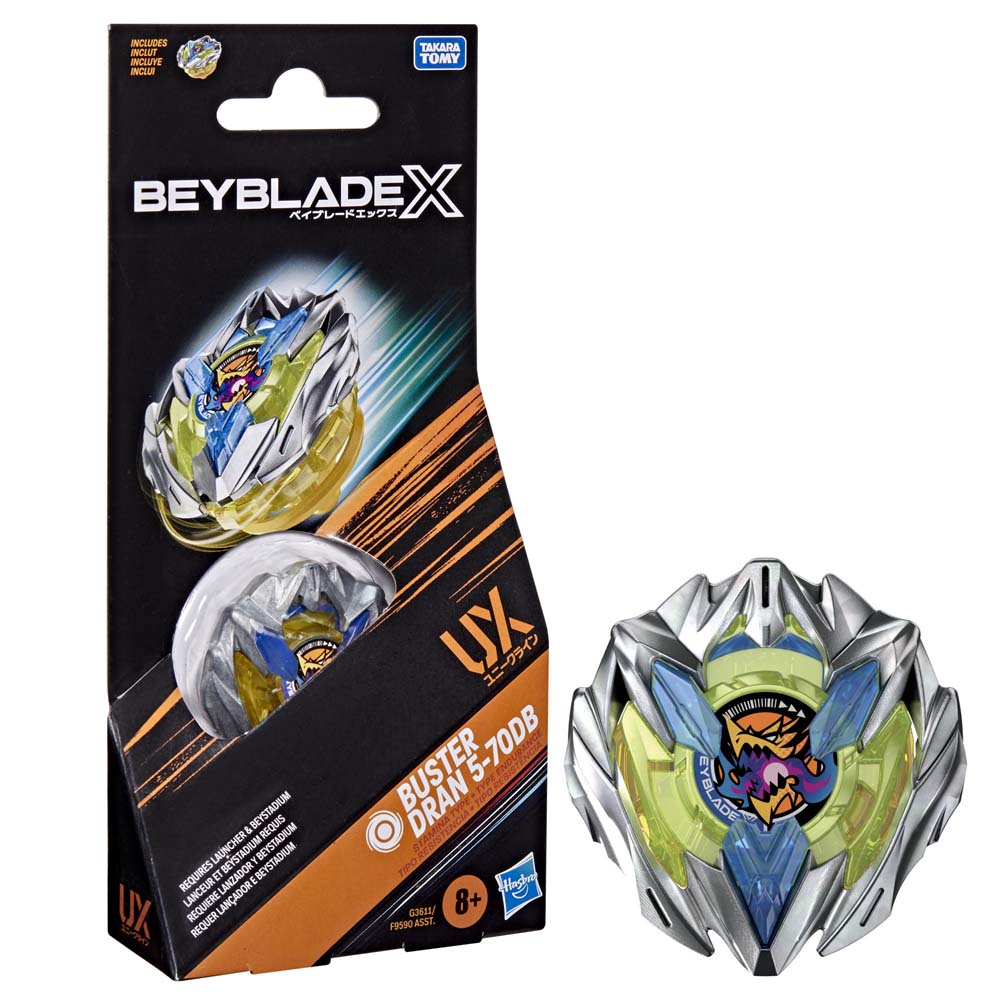 Beyblade X Buster Dran 5 70DB UX Booster Pack Set