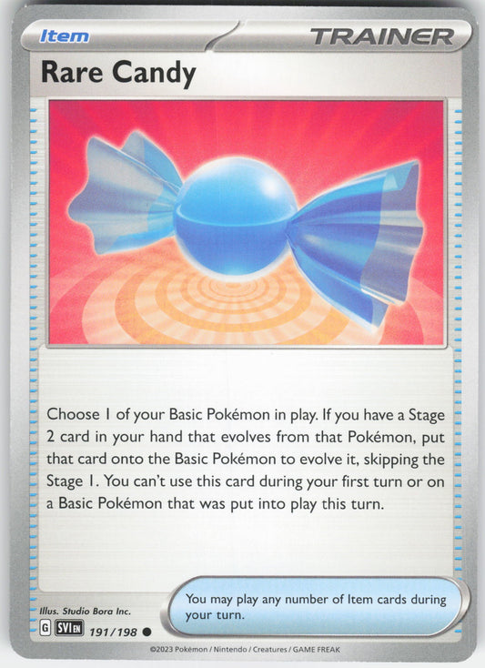 Rare Candy - Common SV01: Scarlet & Violet Base Set 191/198 NM