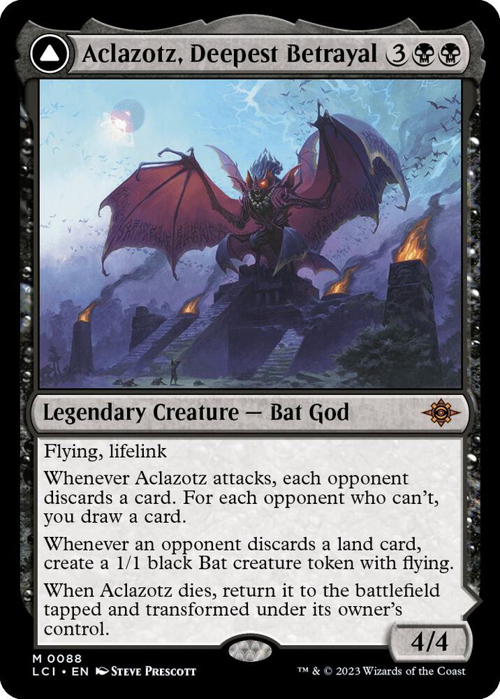 Aclazotz, Deepest Betrayal 88 Mythic The Lost Caverns of Ixalan NM/M