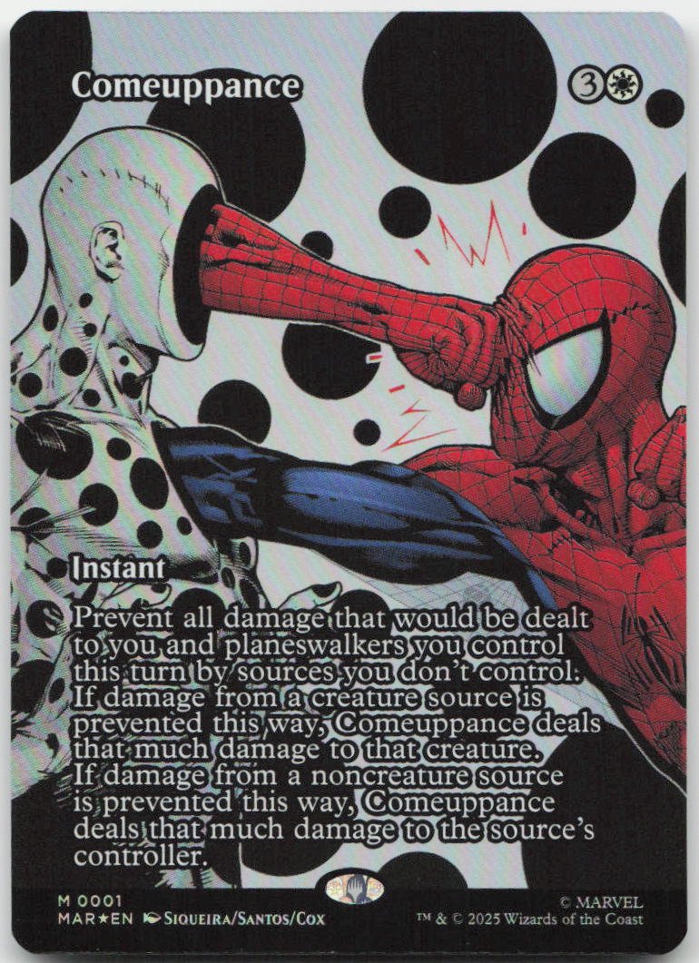 Comeuppance (Borderless) M Marvel Eternal-Legal 1 NM