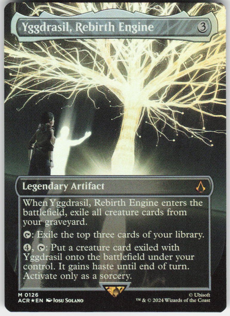 Yggdrasil, Rebirth Engine (Borderless Foil) M Universes Beyond: Assassin's Creed