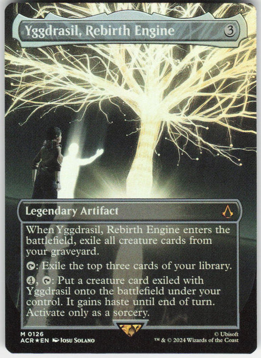 Yggdrasil, Rebirth Engine (Borderless Foil) M Universes Beyond: Assassin's Creed