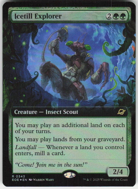 Icetill Explorer (Extended Art Foil) R Edge of Eternities 343 NM