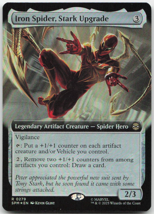 Iron Spider, Stark Upgrade (Extended Art) R Marvel's Spider-Man 279 NM
