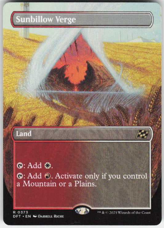 Sunbillow Verge (Borderless) R Aetherdrift 373 NM