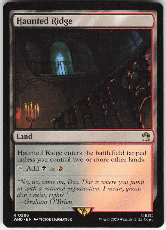 Haunted Ridge R Universes Beyond: Doctor Who 286 NM