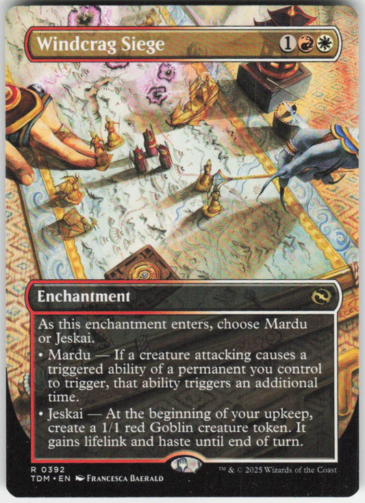 Windcrag Siege (Borderless) R Tarkir: Dragonstorm 392 NM