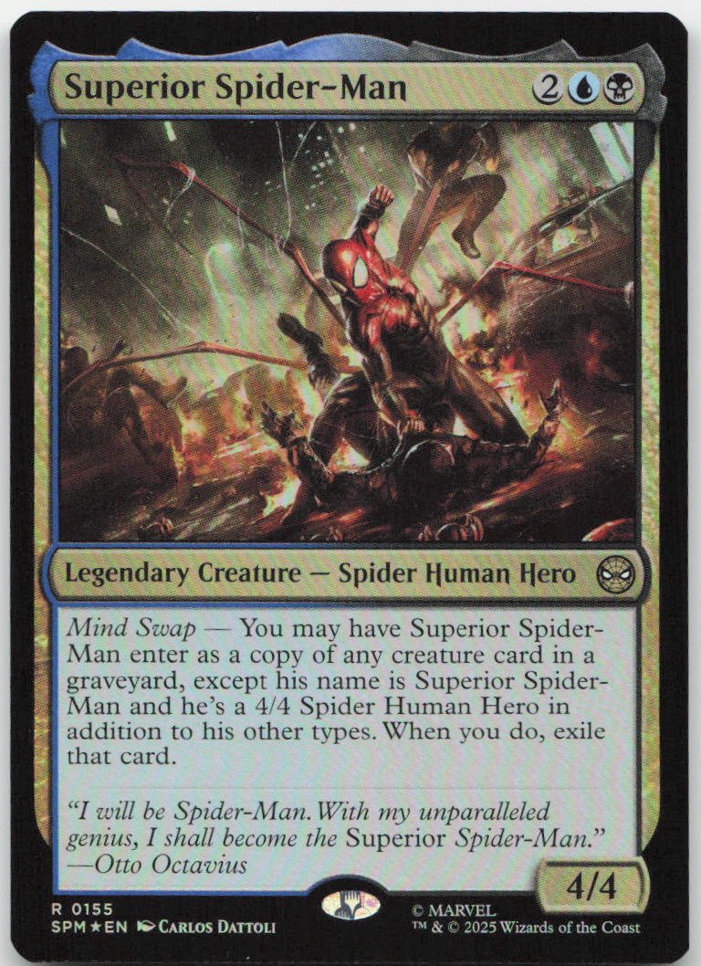 Superior Spider-Man R Marvel's Spider-Man 155 NM