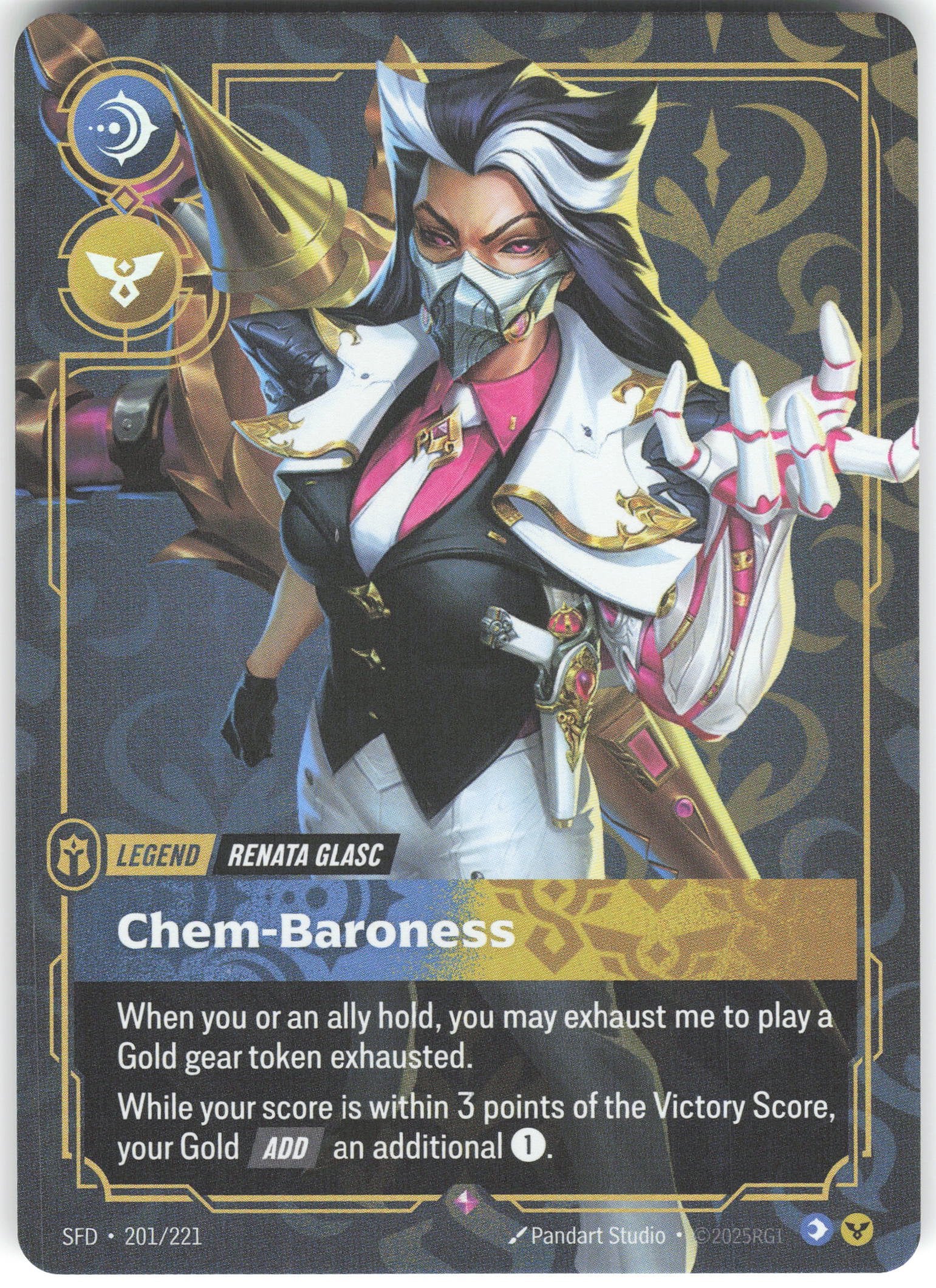Renata Glasc - Chem-Baroness Rare Spiritforged 201/221 NM